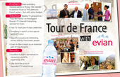 Tour De France with Evian
